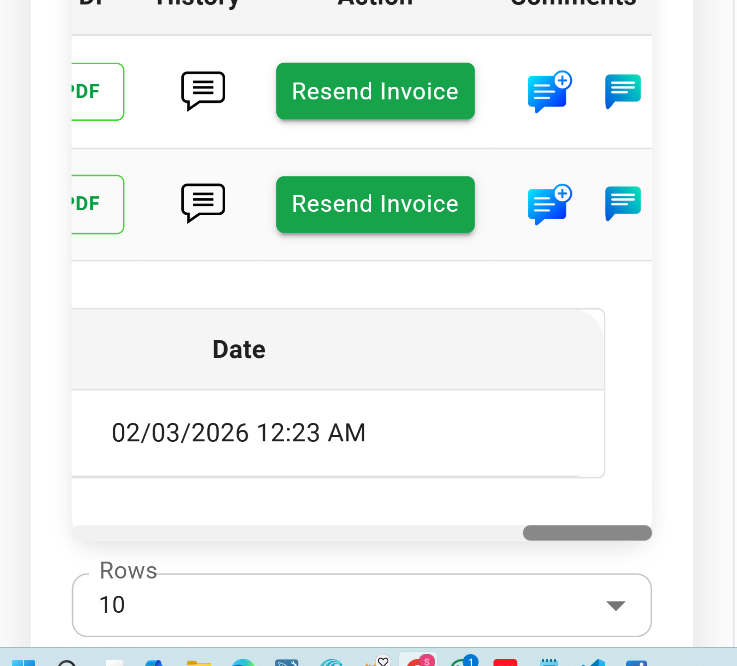 boarder radius in edge it gatting whight colour