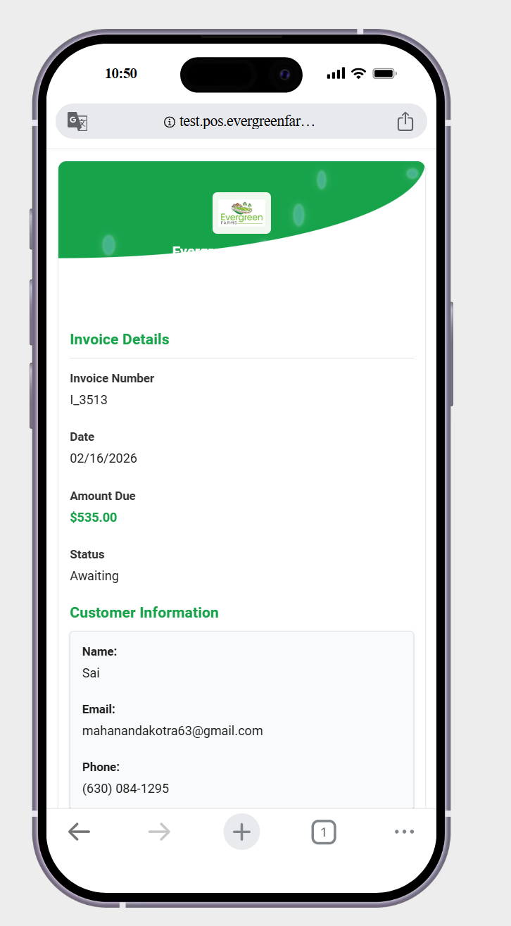 qutoes approve page after in invoice details page the every green  title name is not showing parfectily