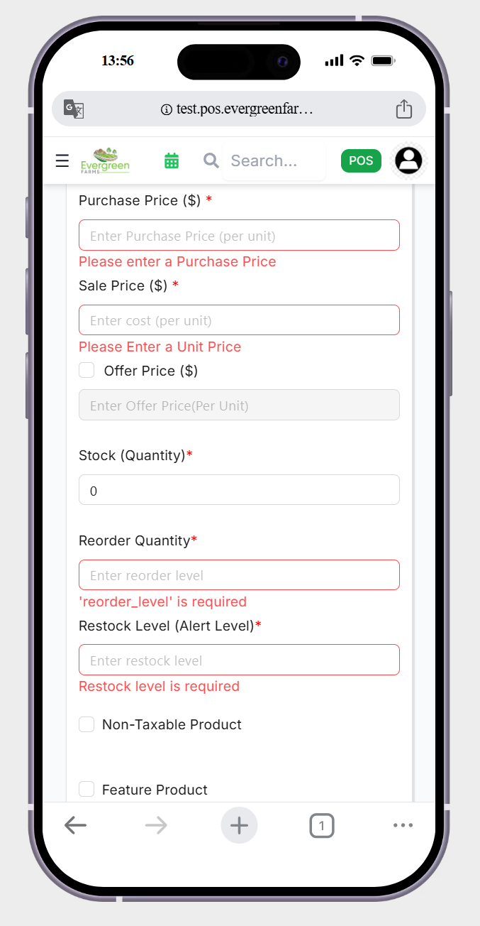 show me the error message perfectily