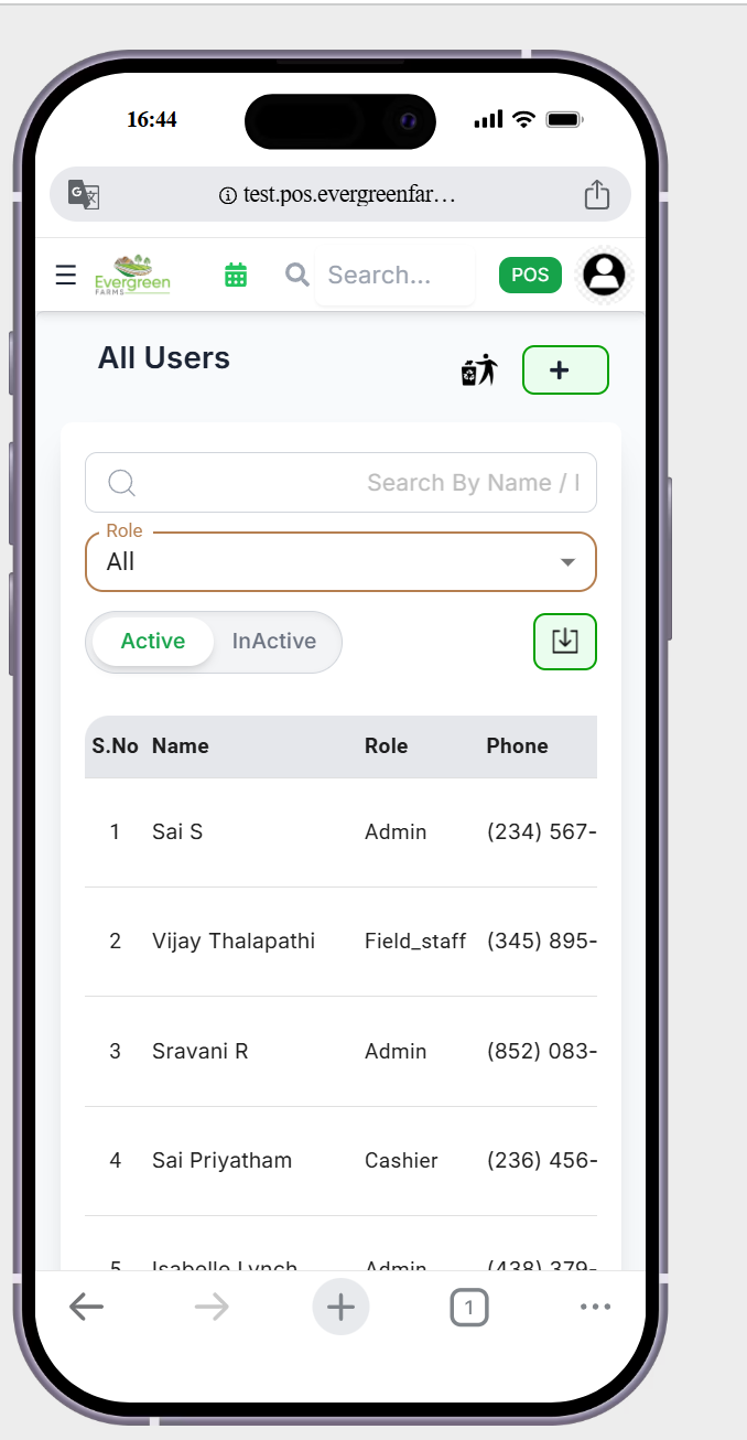 in role chnage the text filed role colour in to blue